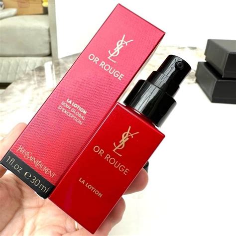 ysl or rouge la lotion review